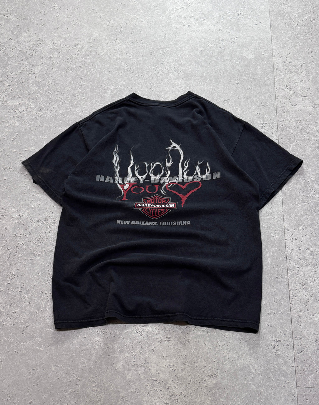 Vintage 2000s Harley Davidson Motorcycle Tee (L)