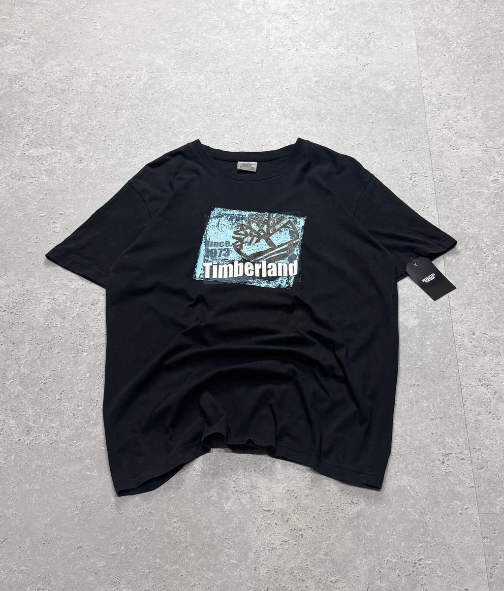 Vintage 2000s Timberland Logo Tee (L)