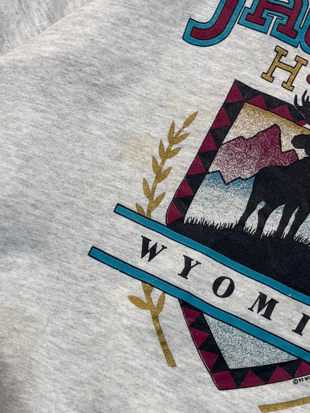 Vintage 1992 Jackson Wyoming Destination Sweater (XL)