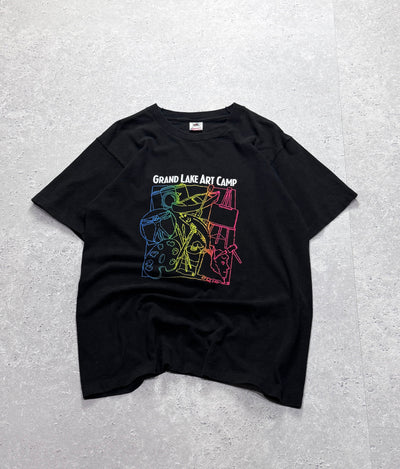 Vintage 90s Art Camp Tee (L)