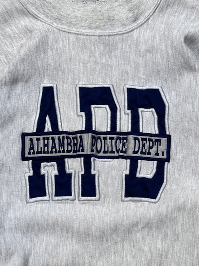 Vintage 90s Alhambra Police Dept Embroidered Sweater (L)