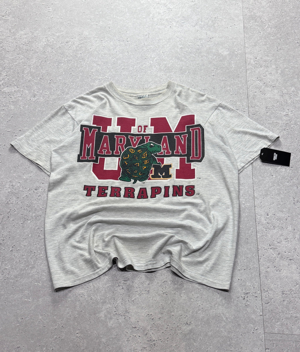 Vintage 90s University Maryland College Tee (L)