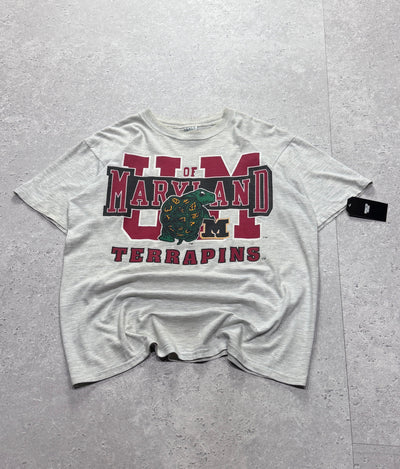 Vintage 90s University Maryland College Tee (L)