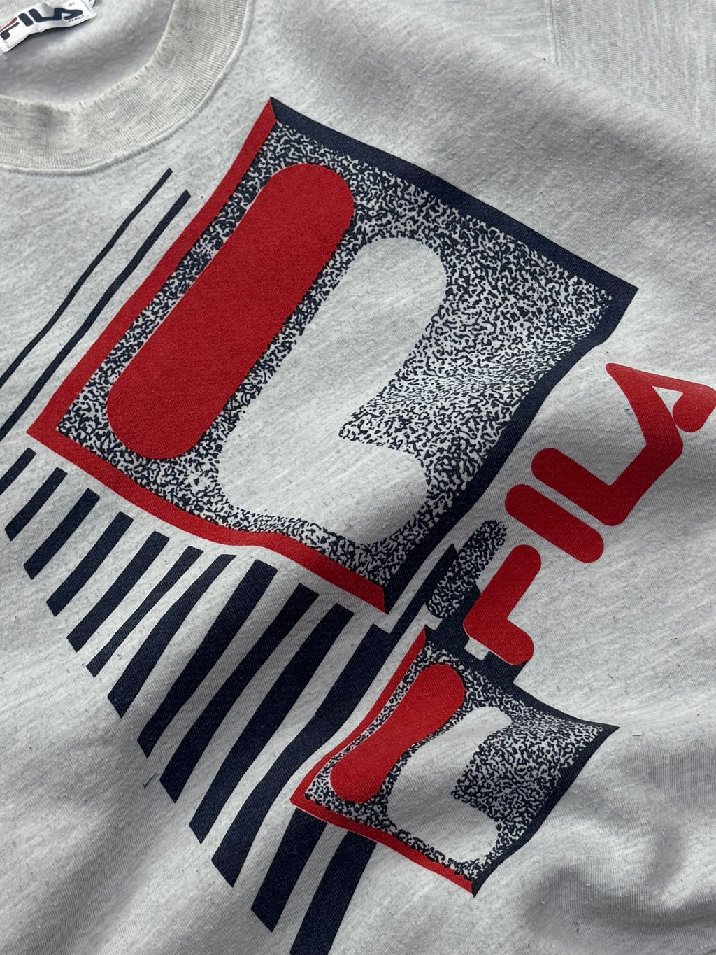 Vintage 90s Fila Logo Sweater (L)