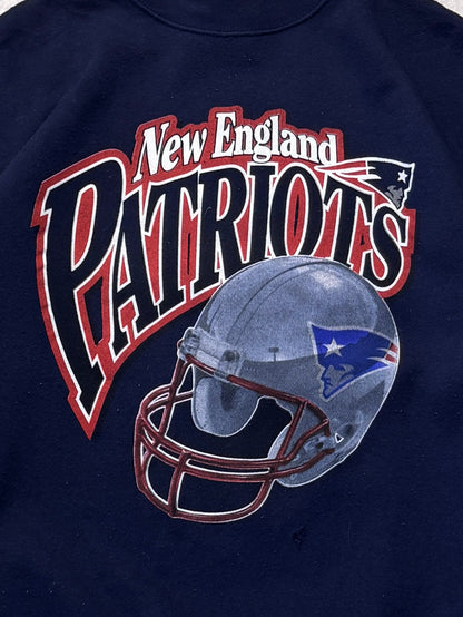 Vintage New England Patriots Helmet Sweater (M)