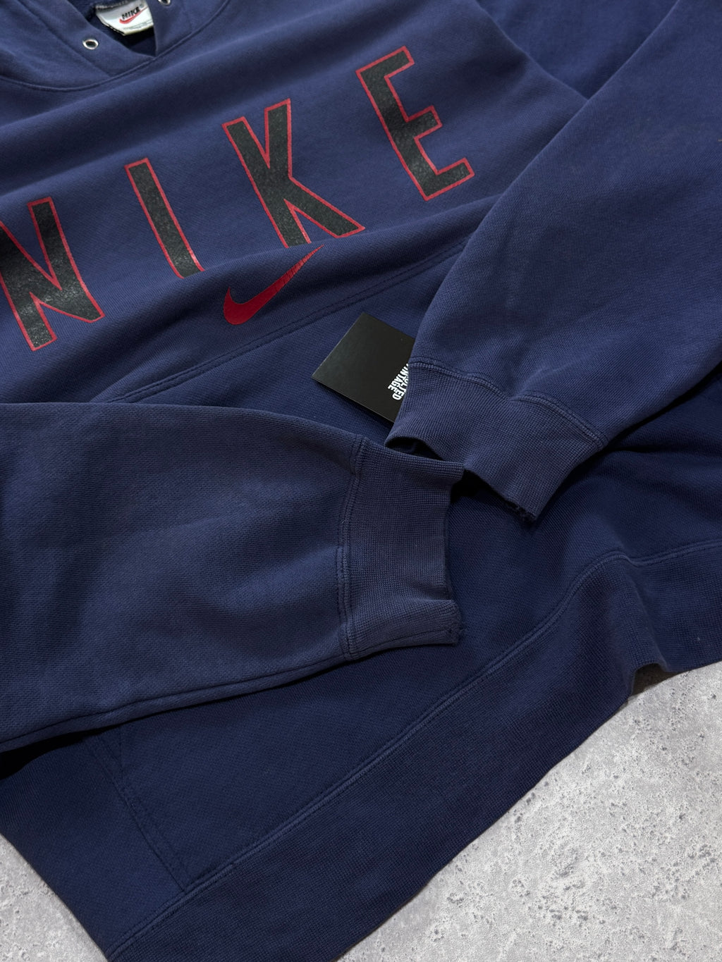 Vintage 90s Nike Spellout Hoodie (M)