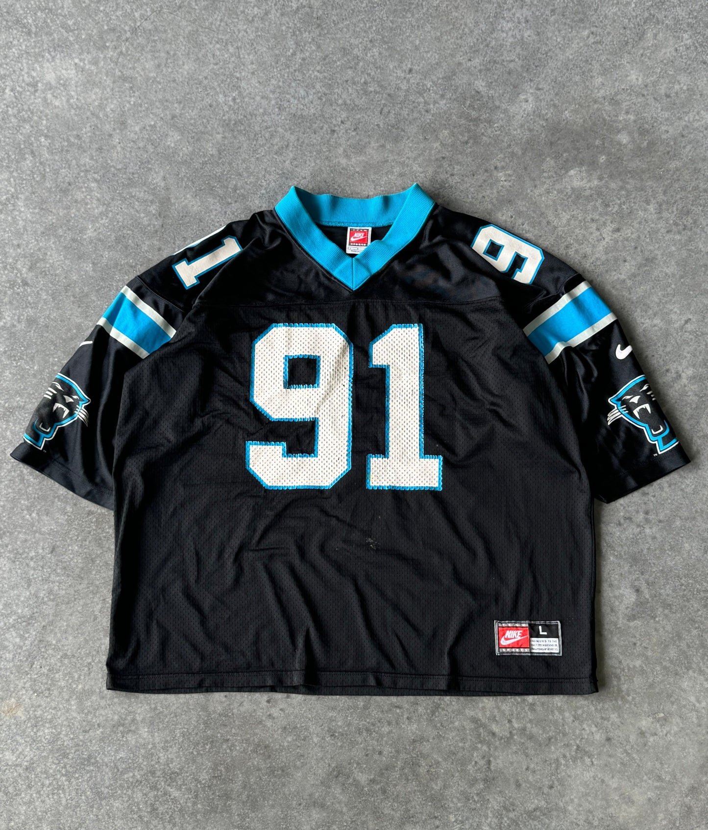 Vintage Nike X Carolina Panthers NFL Jersey (XL)