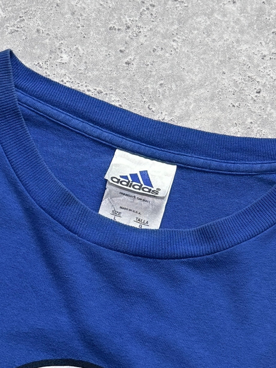 Vintage 90s Adidas Logo Tee (L)