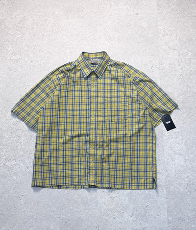 Vintage 2000s Surf Button Up Shirt (XL)