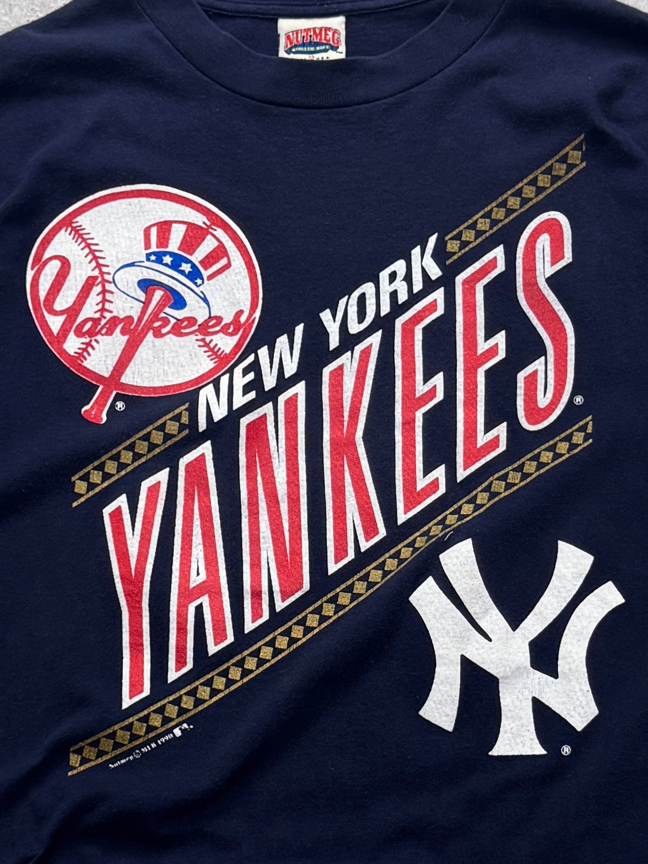 Vintage 90s New York Yankees MLB Tee (XL)