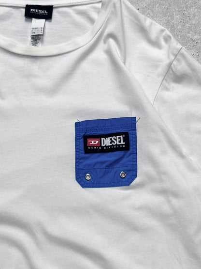 Vintage 2000s Diesel Denim Division Pocket Tee (S)