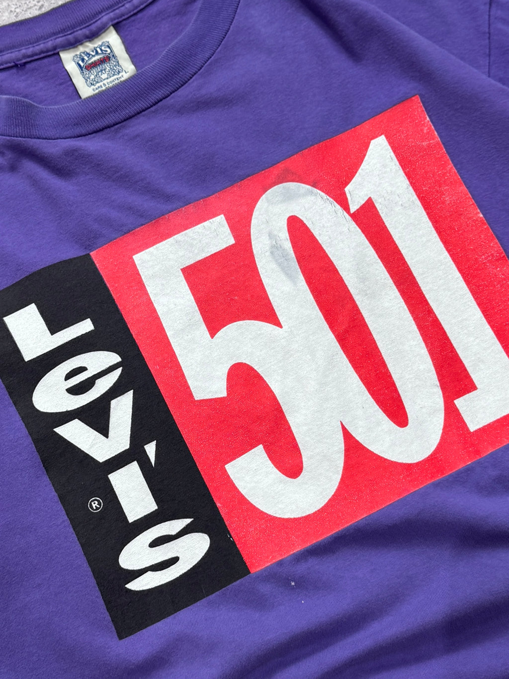 Vintage 1992 Levi’s 501 Promo Tee (L)