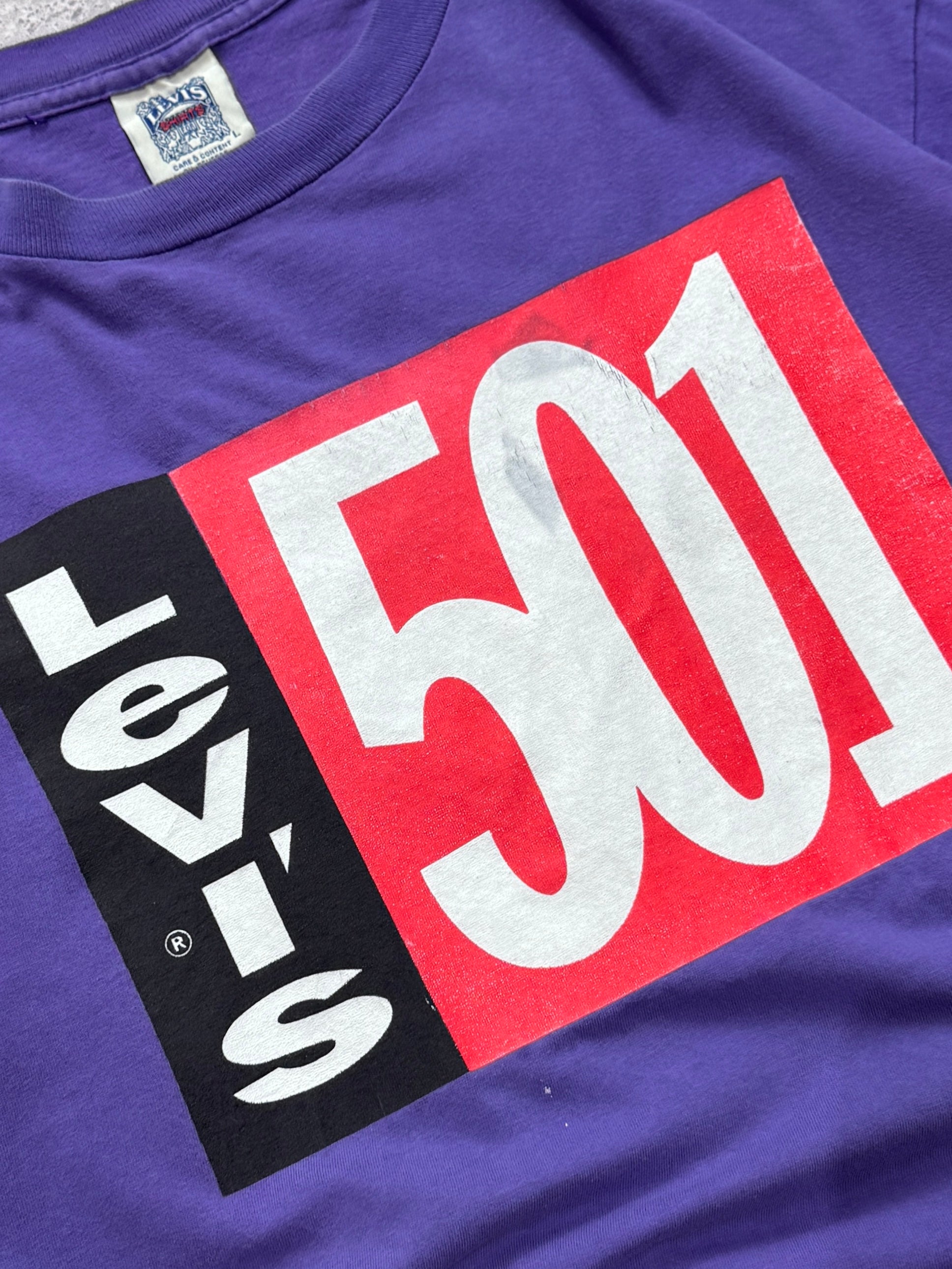 Vintage 1992 Levi’s 501 Promo Tee (L)