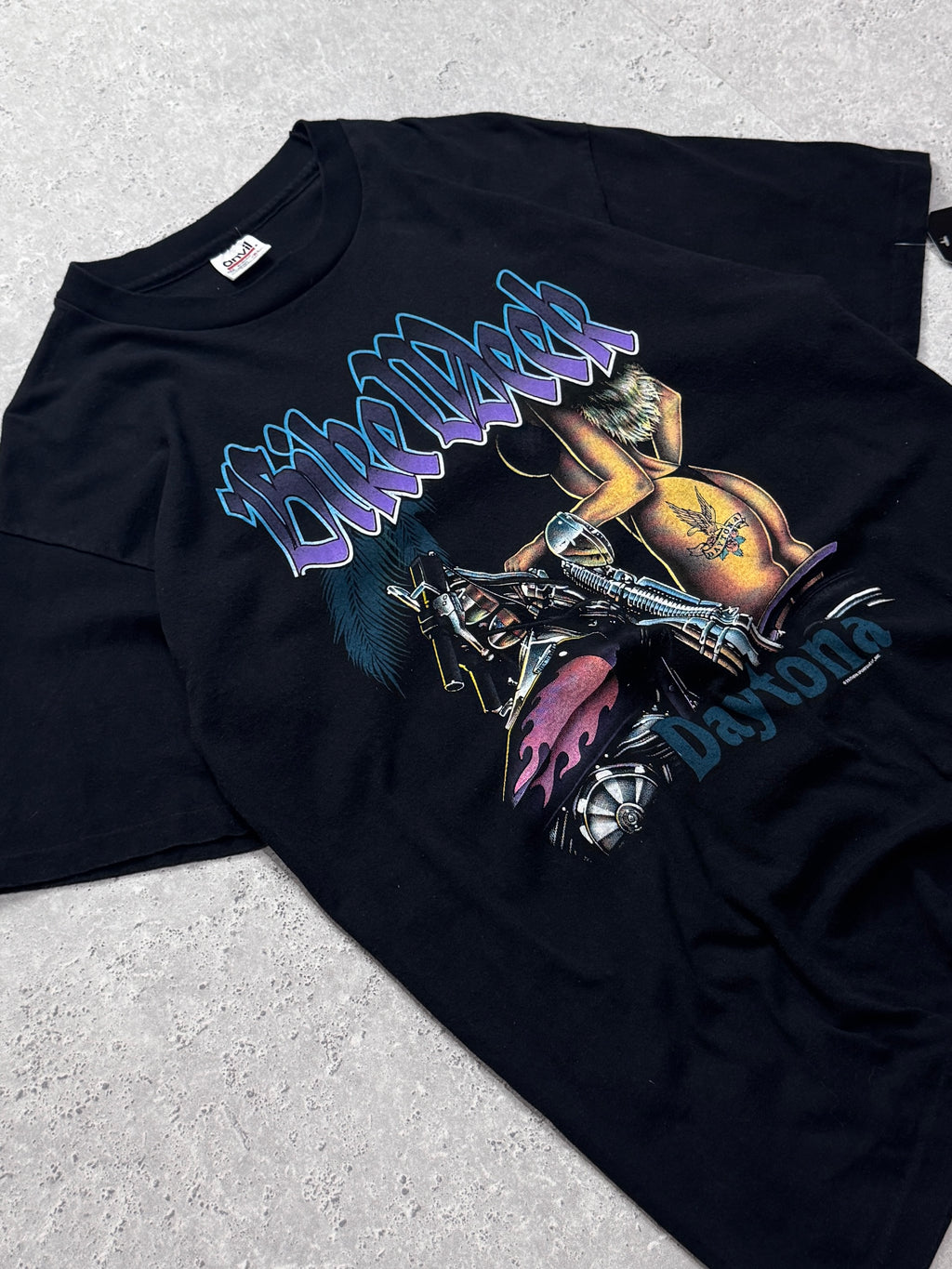 Vintage 1996 Daytona Bike Week Motorcycle Tee (XL)