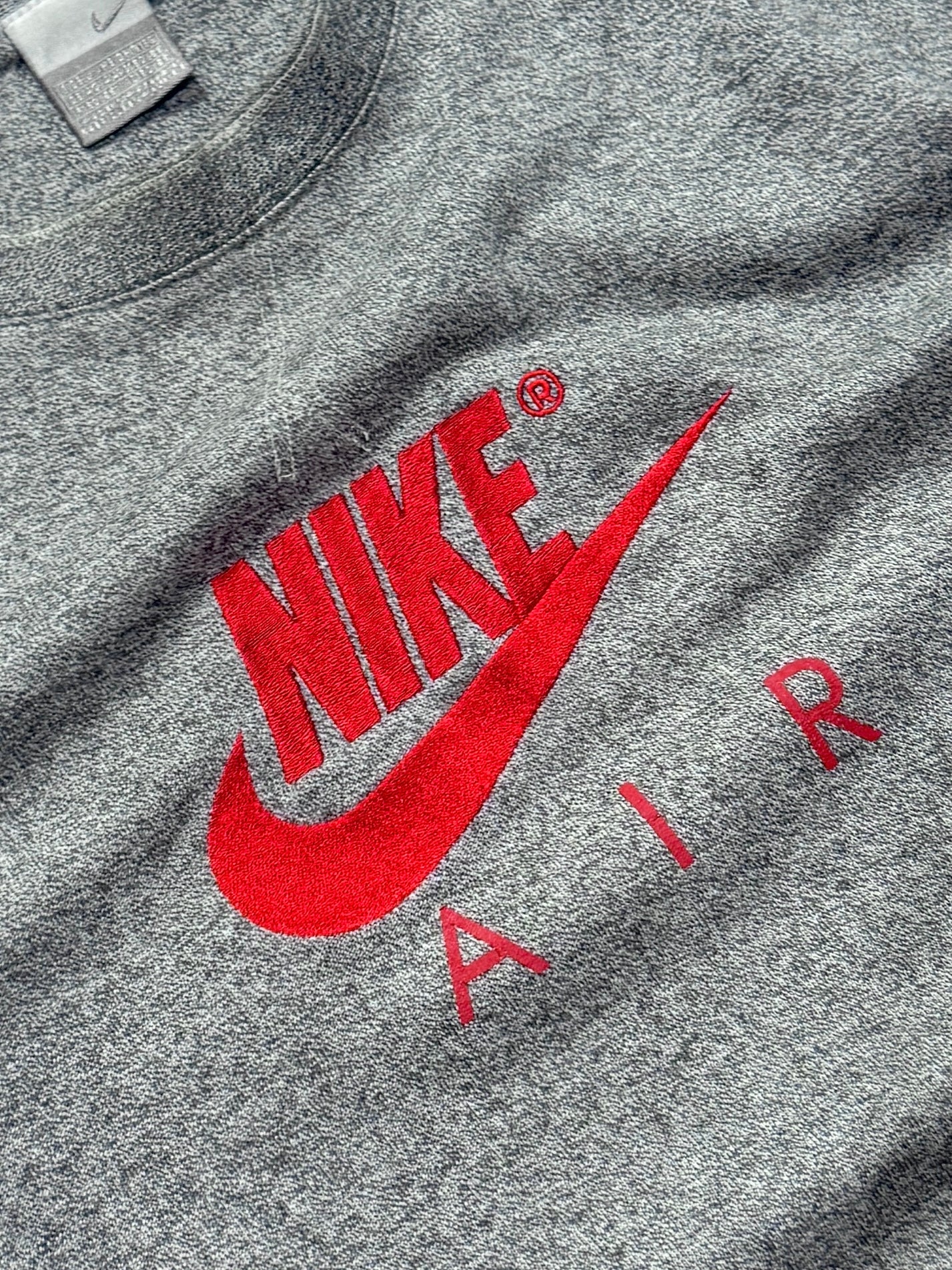 Vintage 2000s Nike Air Spellout Sweater (XL)