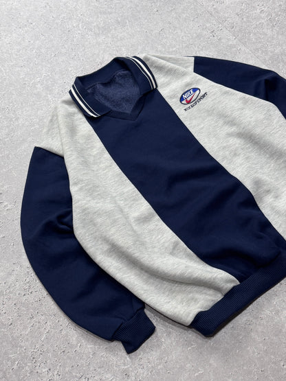 Vintage 90s Nike of Sport Embroidered Sweater (L)