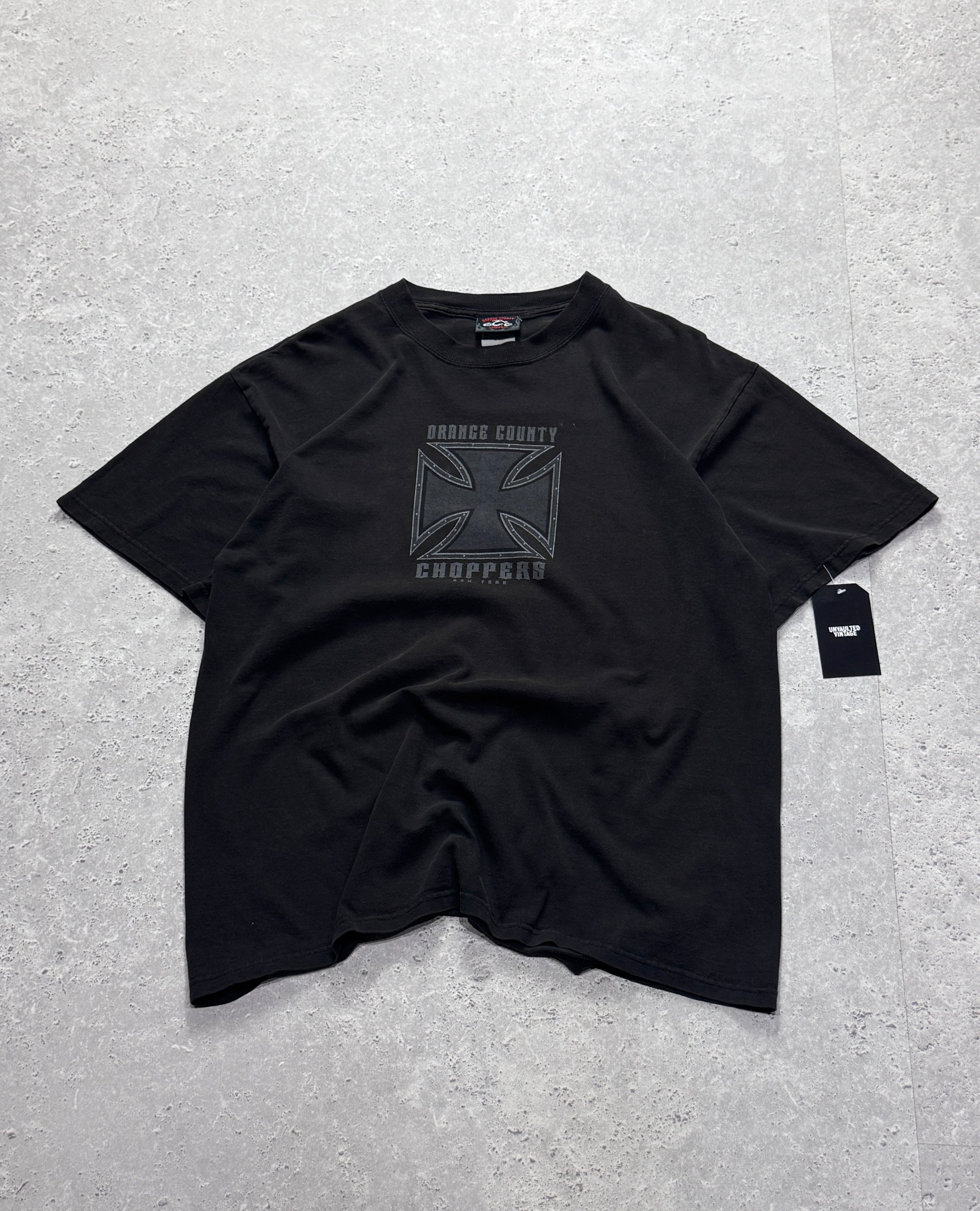 Vintage 2000s Orange County Choppers Biker Tee (L