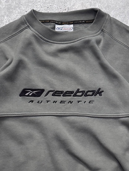Vintage 2000s Reebok Authentic Embroidered Sweater (XL)