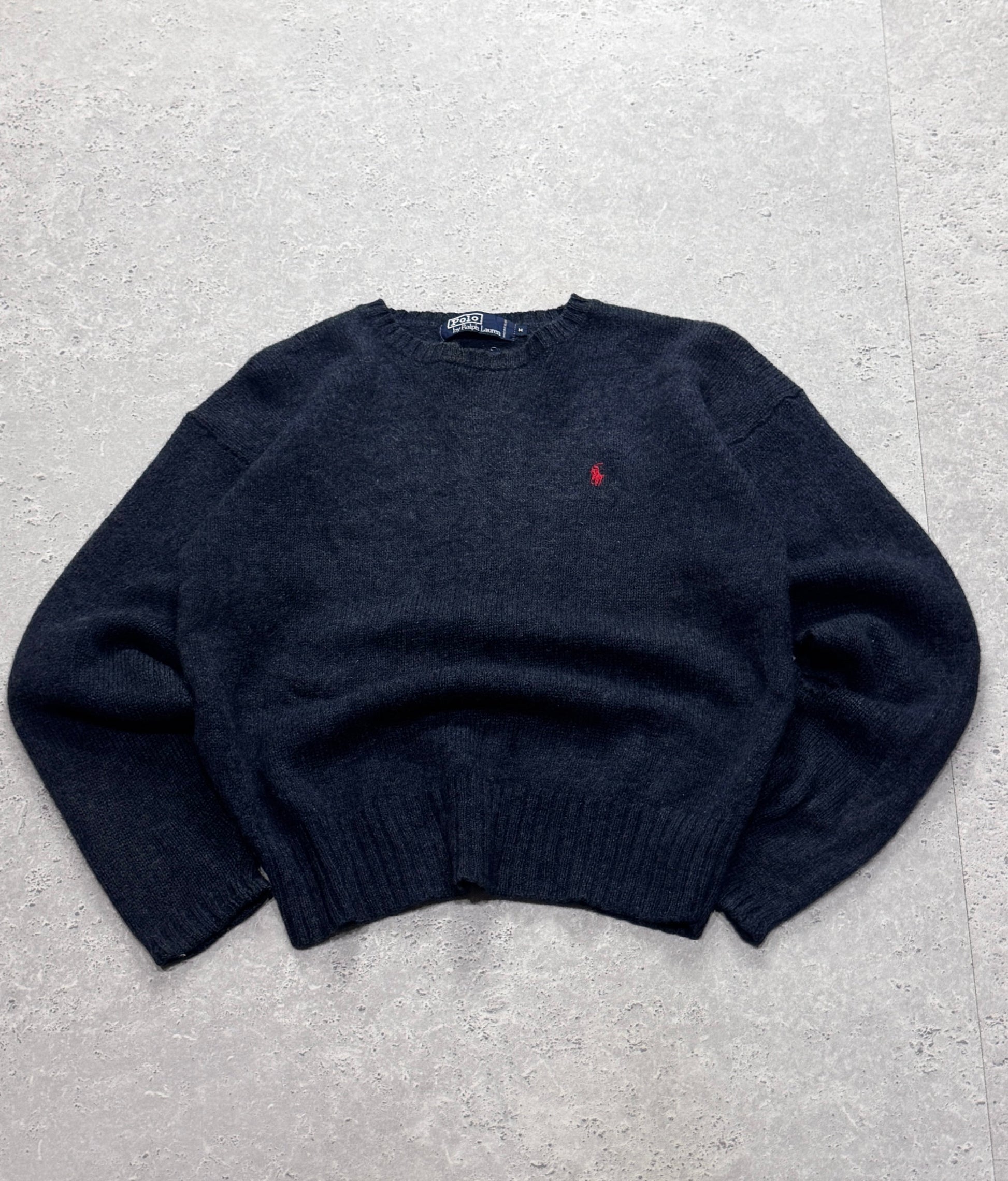 Vintage Polo Ralph Lauren Knitted Wool Sweater (M)