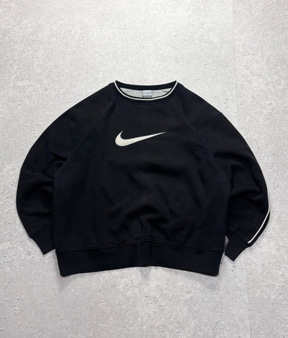 Vintage 2000s Nike Swoosh Embroidered Sweater (XL)