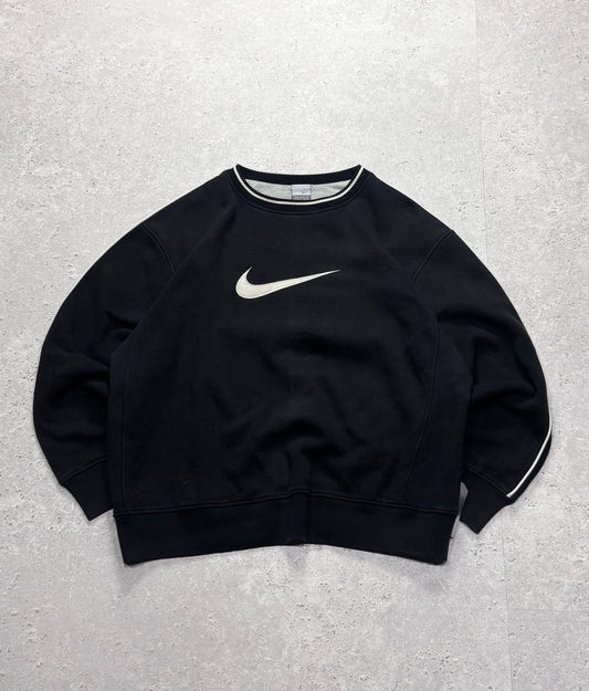 Vintage 2000s Nike Swoosh Embroidered Sweater (XL)