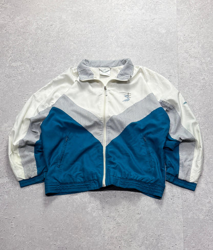 Vintage 90s Adidas Stefan Edberg Tennis Windbreaker Jacket (XL)