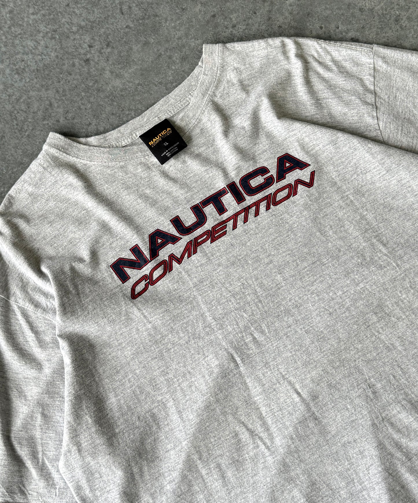 Vintage 00s Nautica Competition Logo Tee (L)