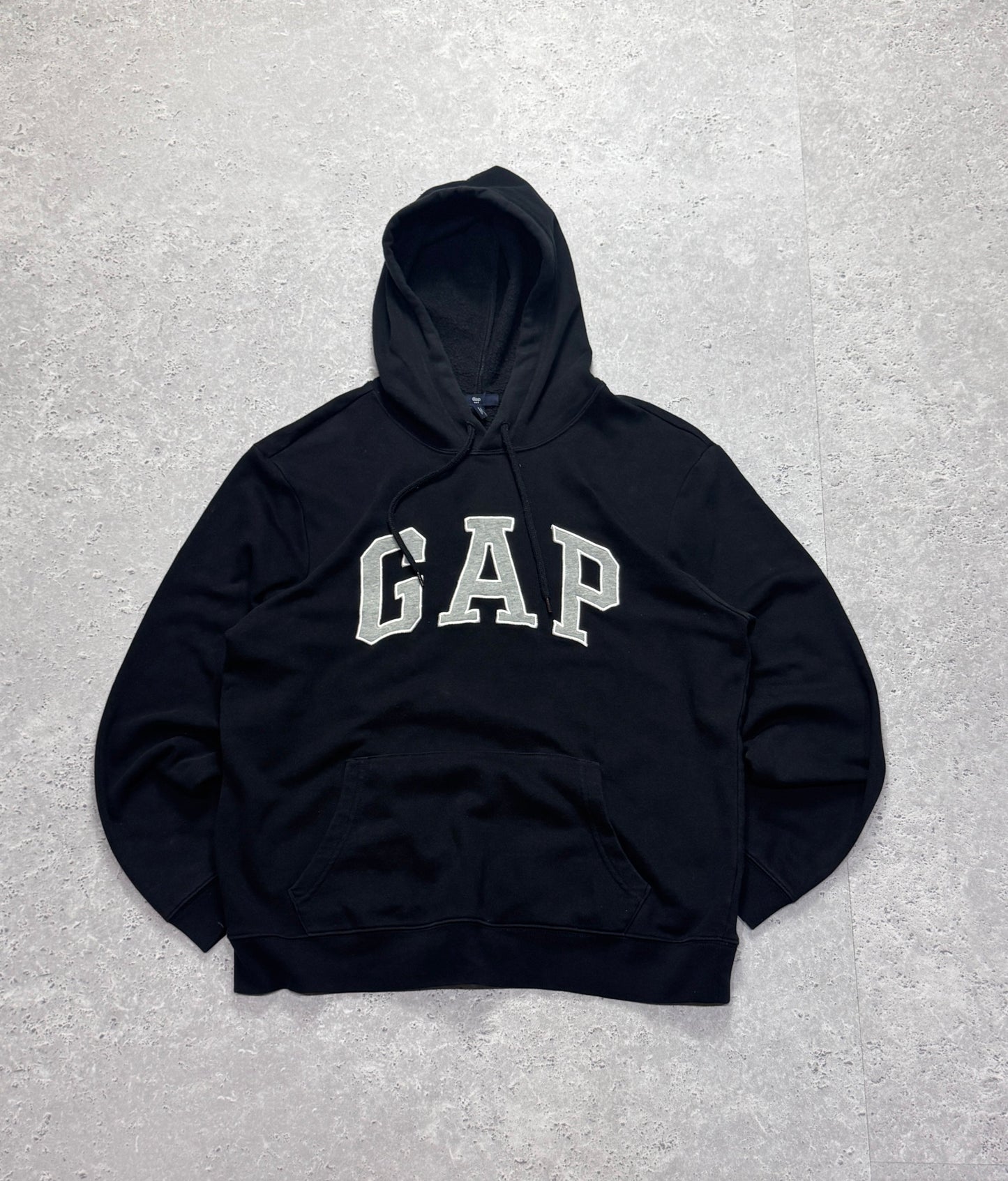 Vintage 2000s GAP Embroidered Spellout Hoodie (M)
