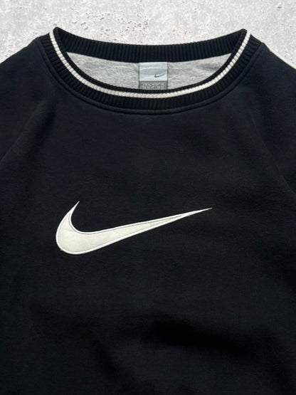 Vintage 2000s Nike Swoosh Embroidered Sweater (XL)