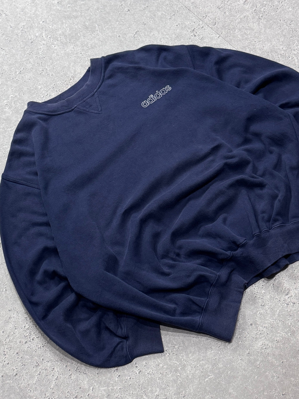 Vintage 90s Adidas Logo Sweater (L)