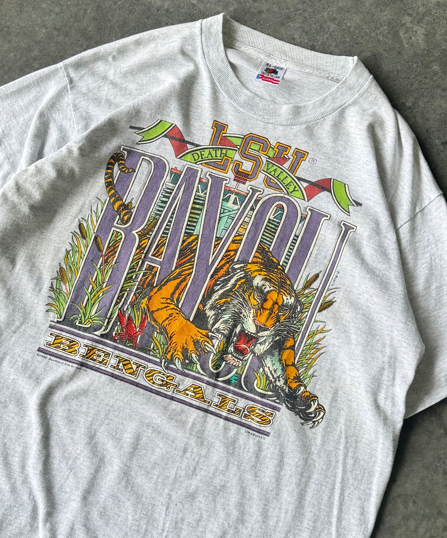 Vintage 90s LSU Bengals Tee (XL)