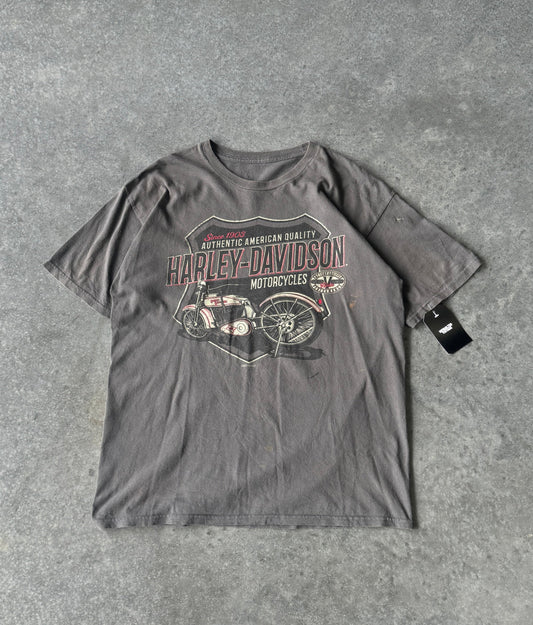 Vintage 00s Harley Davidson Graphic Tee (L)