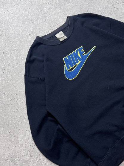 Vintage 2000s Nike Teddy Embroidered Sweater (L)