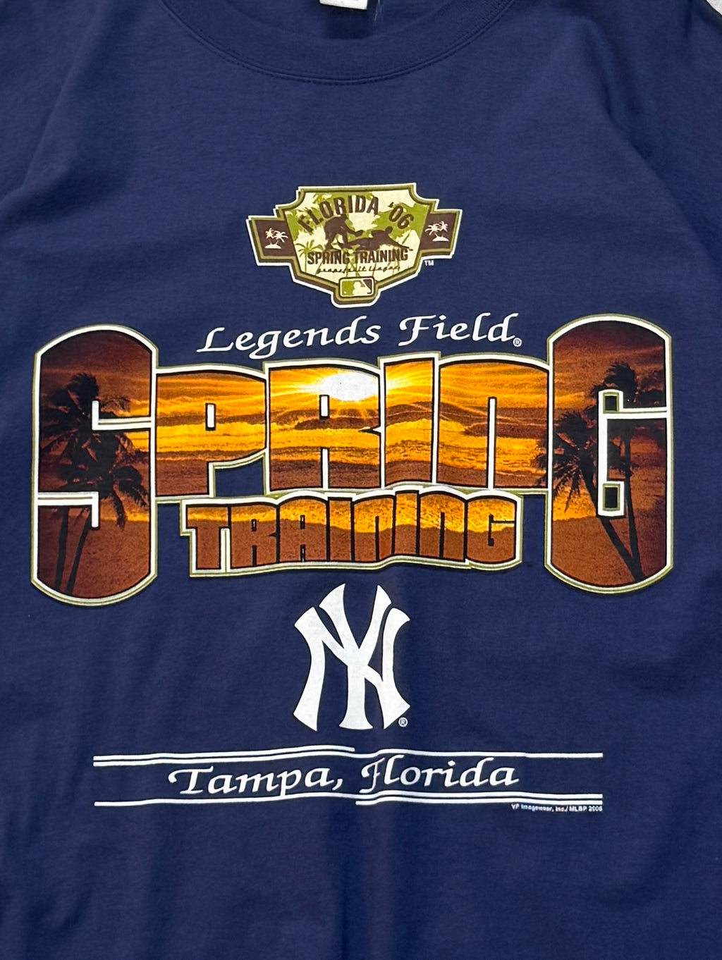 Vintage 2000s New York Yankees Spring Training Tee (2XL)