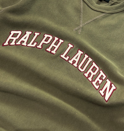 Vintage Polo Ralph Lauren Spellout Sweater (M)