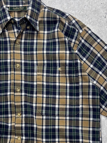 Vintage 90s Australian Made Button Up Shirt (XL)
