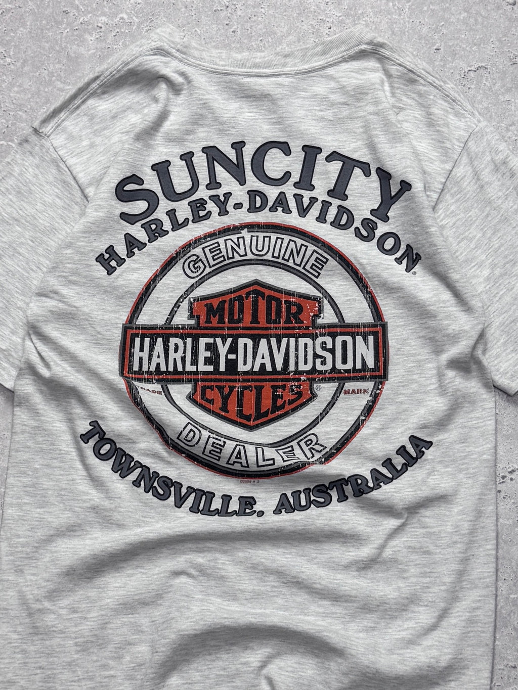 Vintage 2000s Harley Davidson Logo Tee (S)