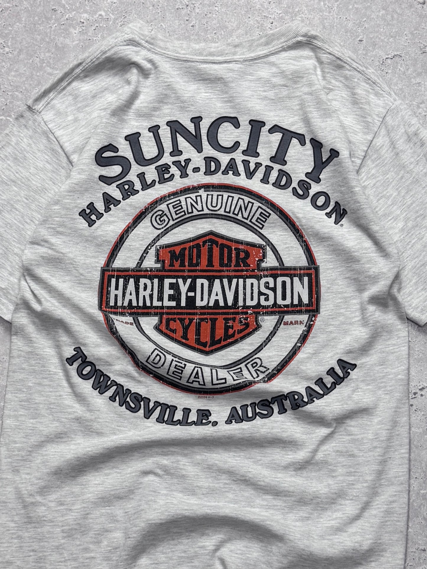 Vintage 2000s Harley Davidson Logo Tee (S)