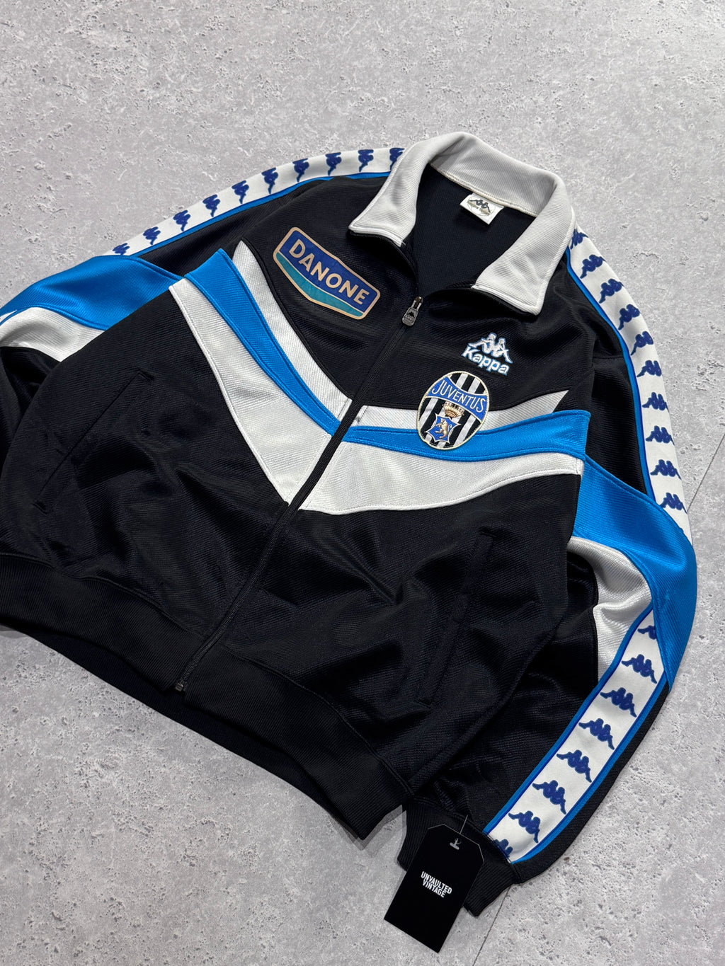 Vintage 1993 Kappa X Juventus Football Training Track Jacket (L)