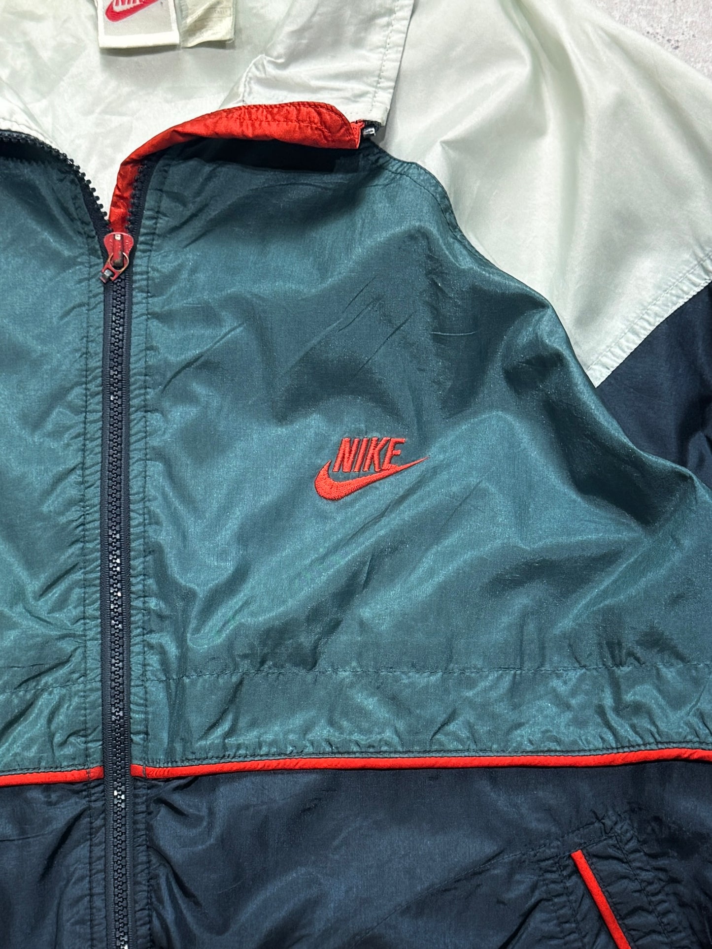 Vintage 90s Nike Sports Windbreaker Jacket (XL)