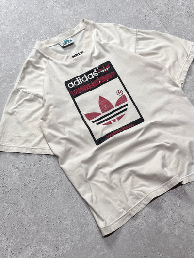 Vintage 90s Adidas Basketball Tee (M)
