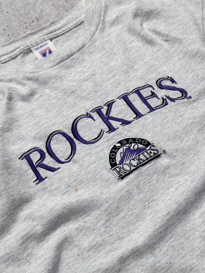 Vintage 90s Colorado Rockies Embroidered MLB Tee (L)
