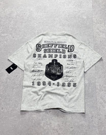 Vintage 90s Queensland Bulls Sheffield Shield Cricket Tee (M)