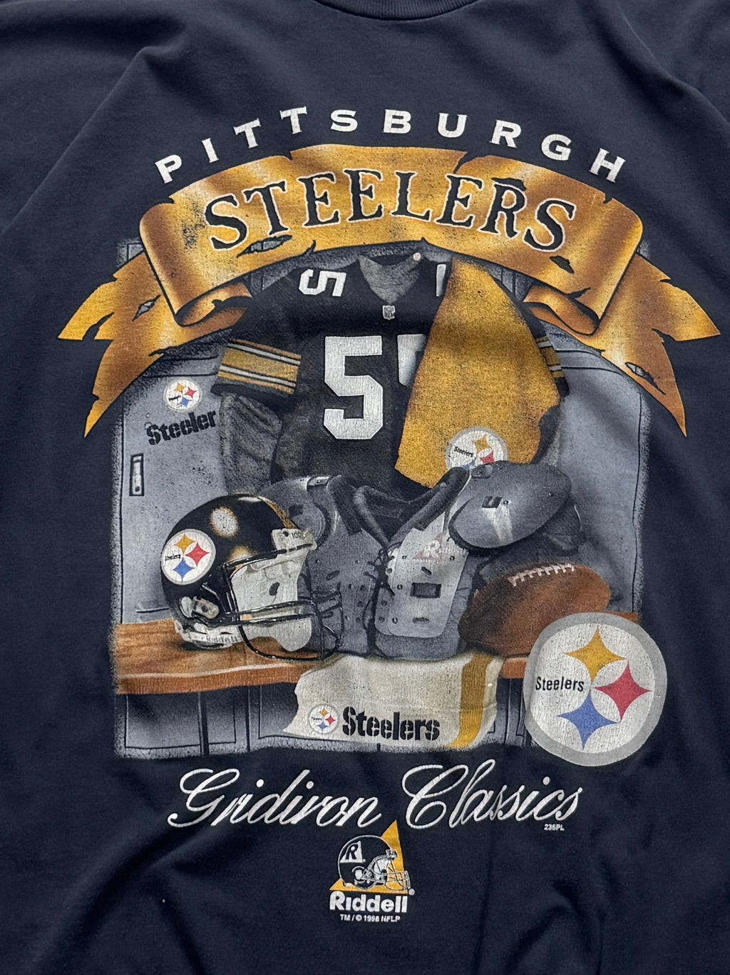 Vintage 90s Pittsburgh Steelers NFL Tee (XL)