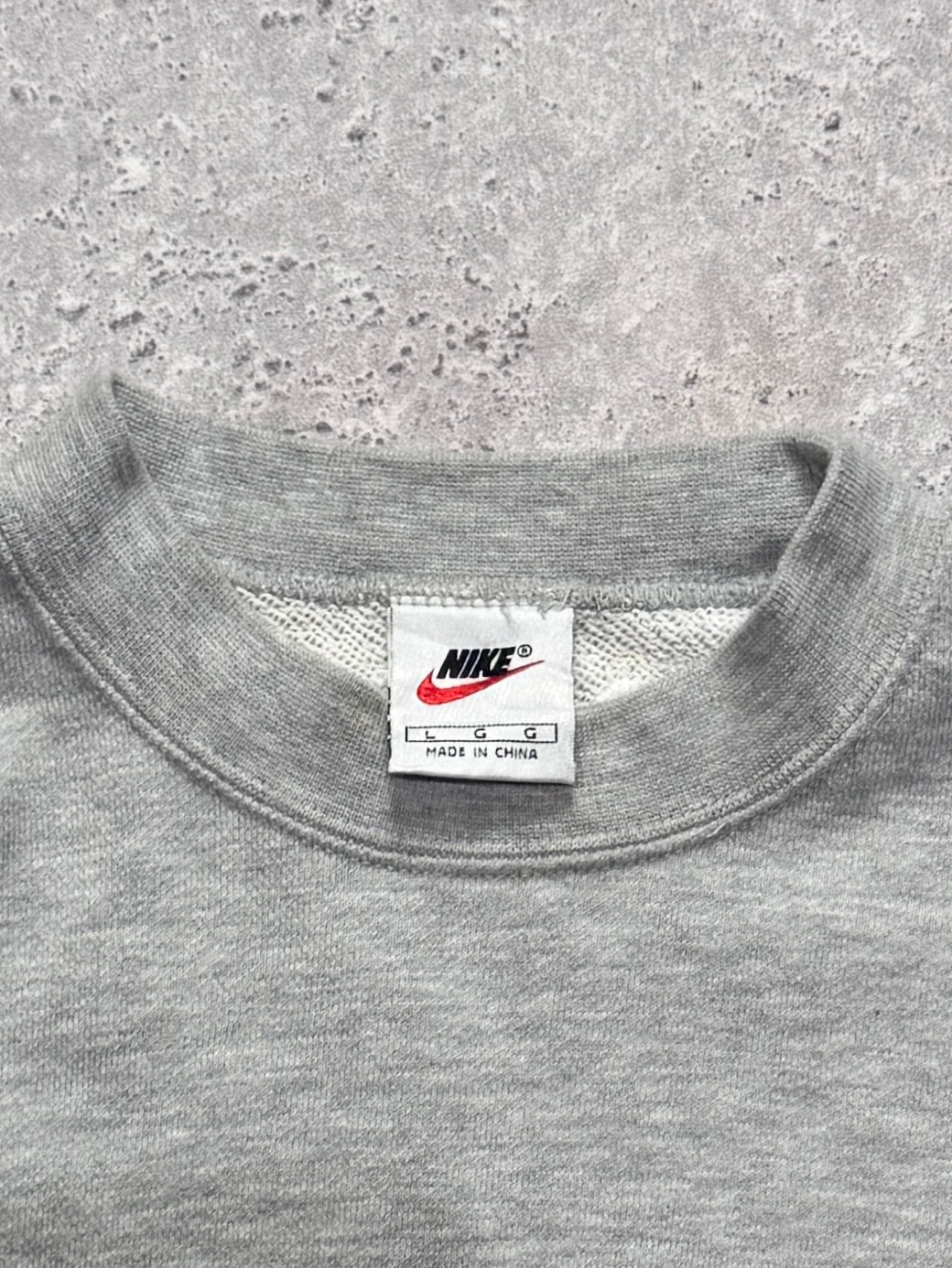 Vintage 90s Nike Swoosh Embroidered Sweater (M)