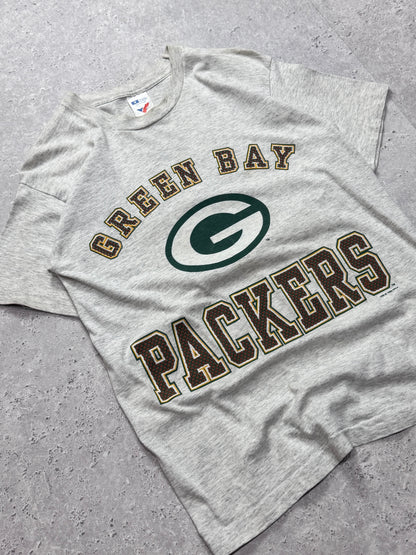 Vintage 90s Greenbay Packers NFL Logo Tee (M)
