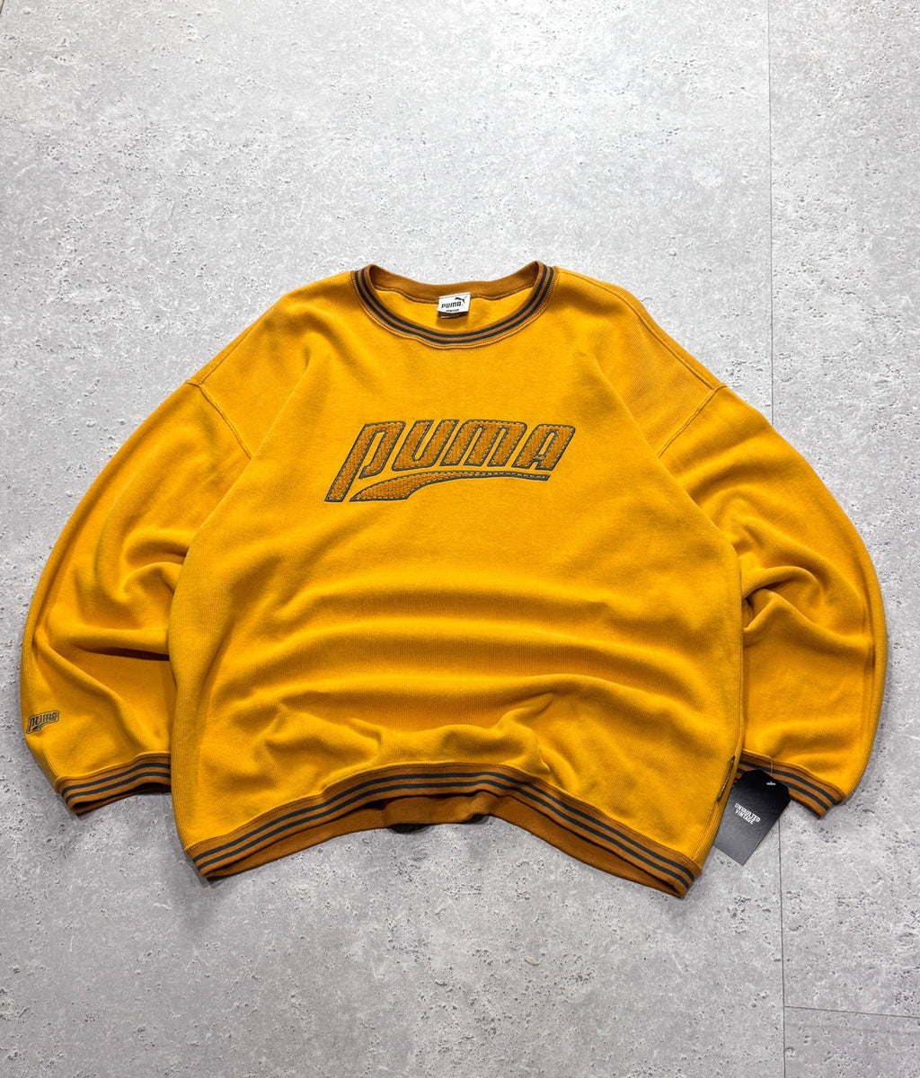 Vintage Puma Spellout Sweater (XL)
