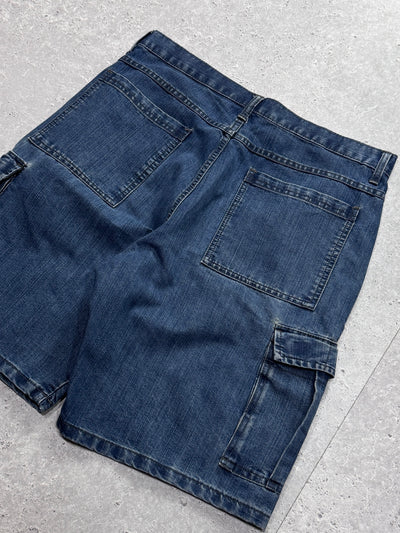 Vintage Wrangler Denim Cargo Shorts (32”)
