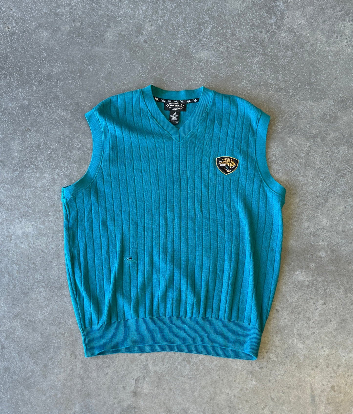 Vintage Jacksonville Jaguars Sweater Vest (L)