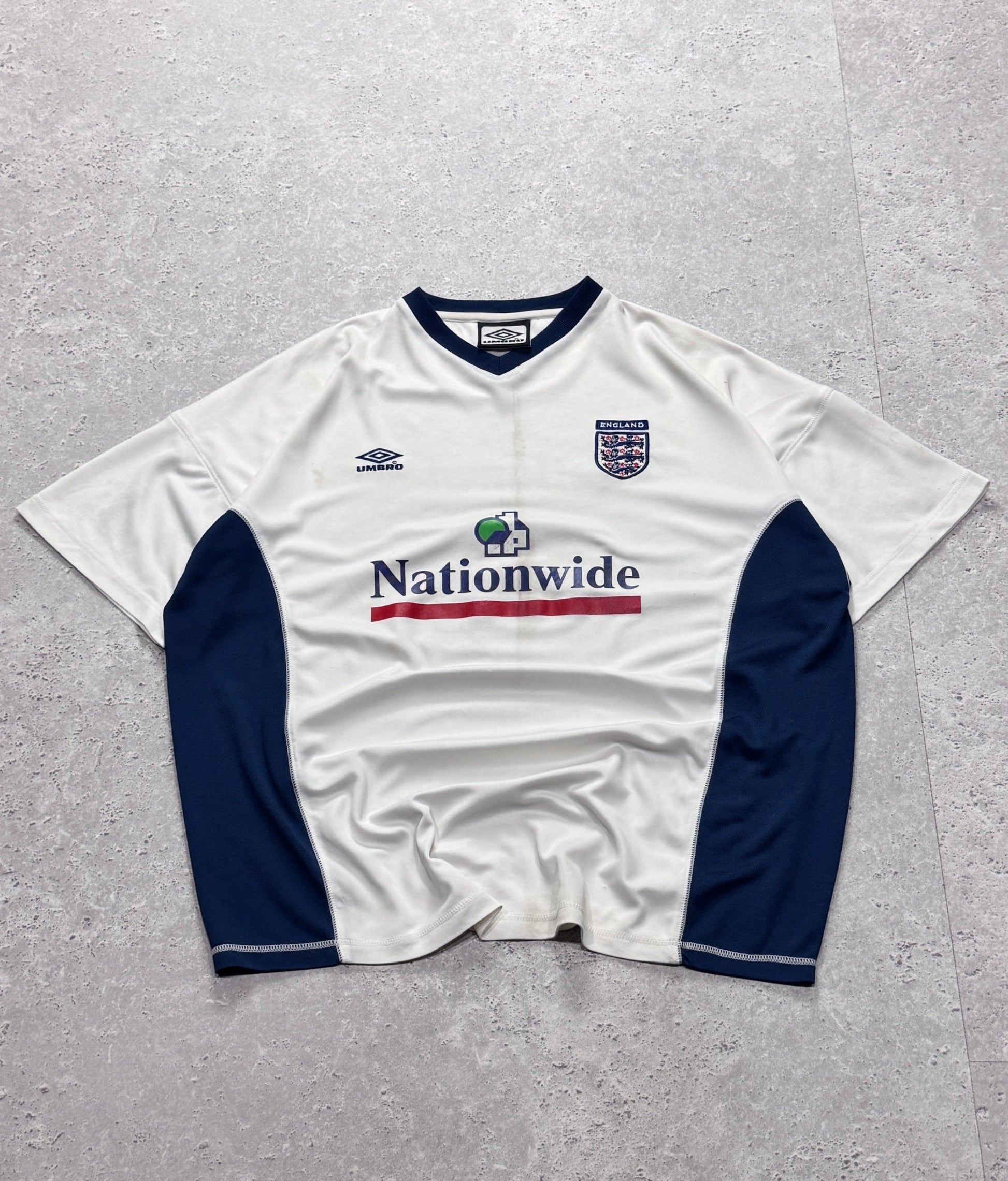 Vintage 1999 Umbro England Football Jersey (XL)